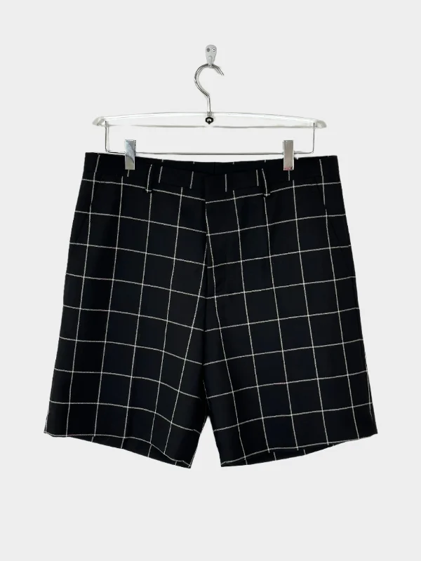 Checked Shorts