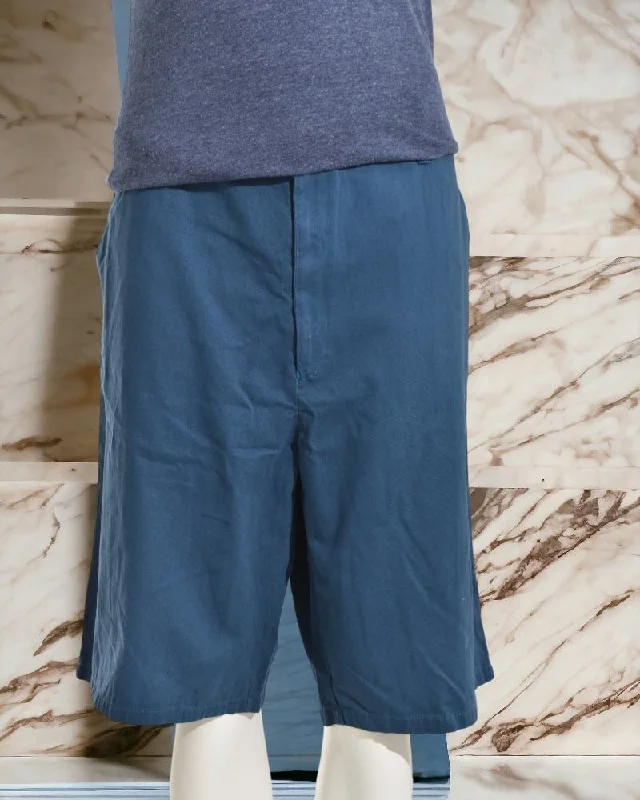 Mens Teal Chino Shorts