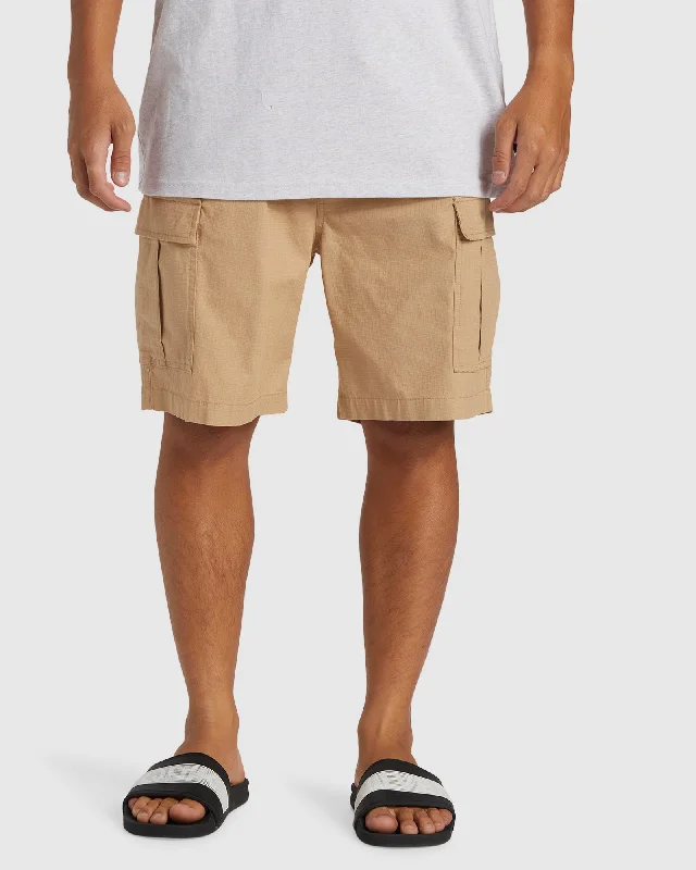 Mens Taxer Cargo Cargo Walk Shorts