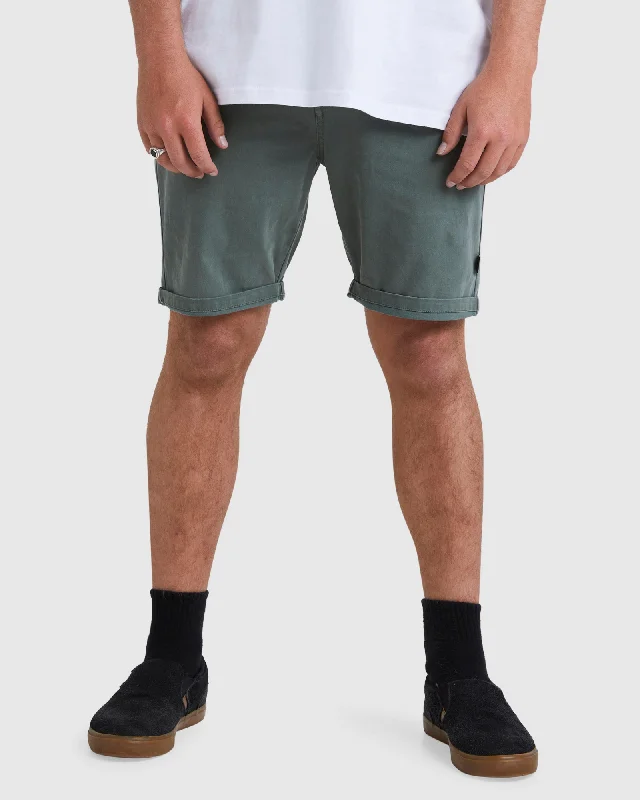 WAVE WASH TWILL SHORTS