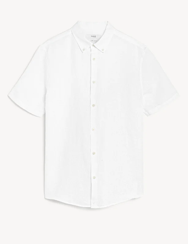 Easy Iron Linen Rich Shirt