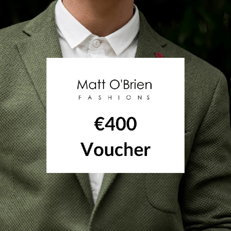 Matt O'Brien Fashions In-store Gift Voucher €400