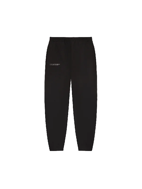 Mens DNA Barrel-Leg Track Pants—black