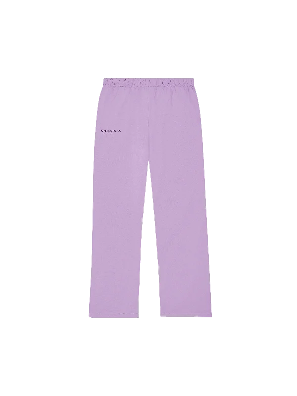 Mens Organic Cotton Loungewear Track Pants—orchid purple