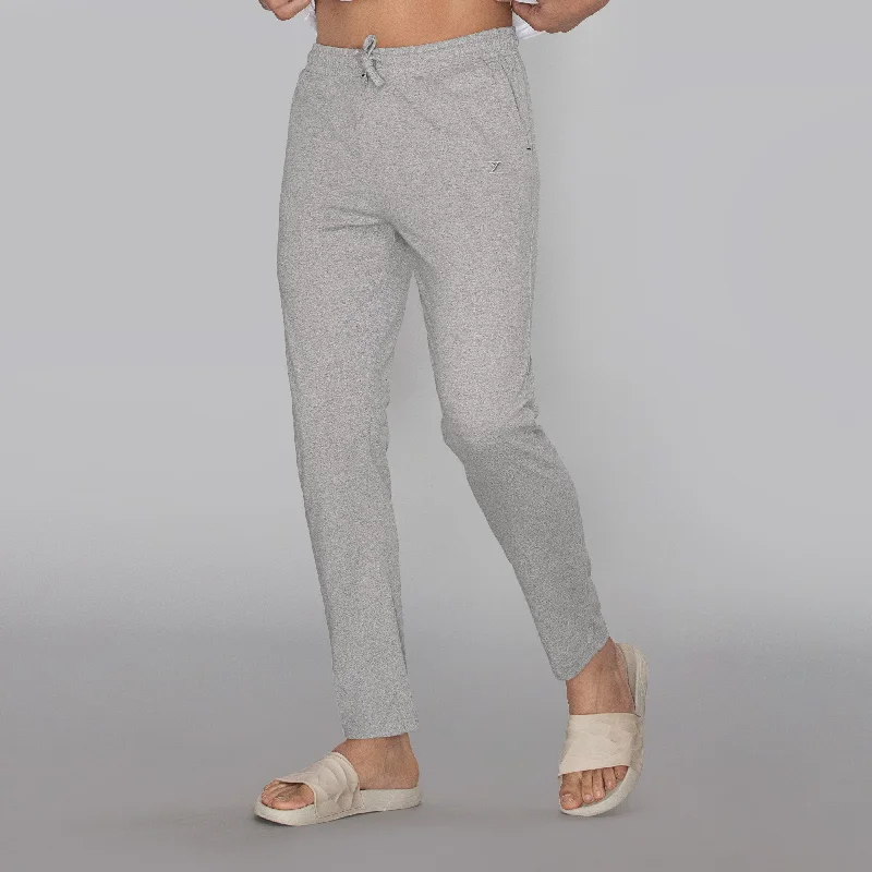 Pace Cotton Rich Track Pants Frost Grey