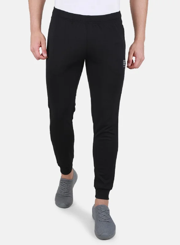 Men Black Regular Fit Jogger