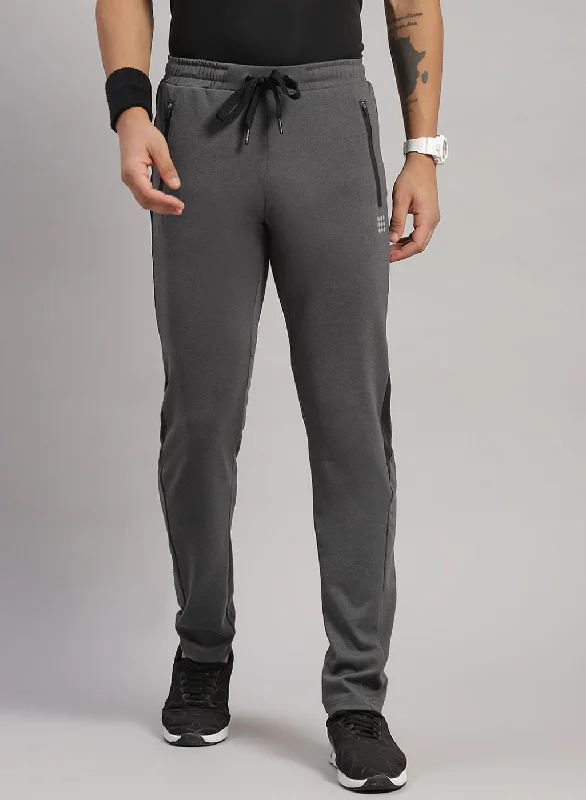 Men Grey Regular Fit Lower