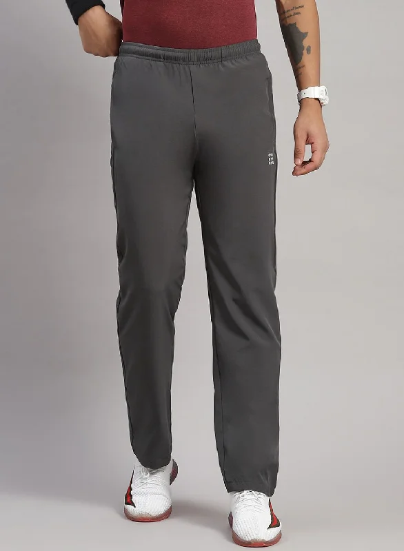 Men Grey Regular Fit Lower