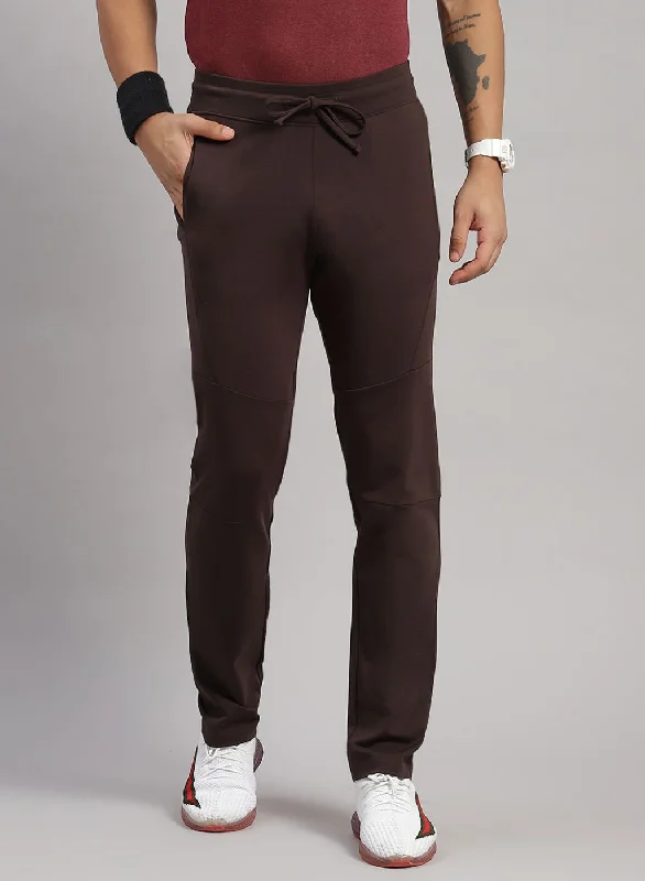 Men Maroon Regular Fit Lower