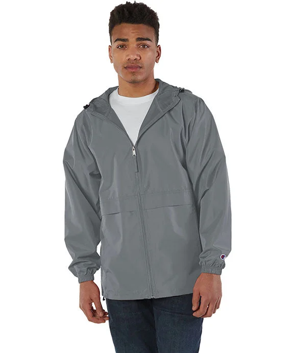 CO125 - Champion Adult Full-Zip Anorak Jacket | Graphite