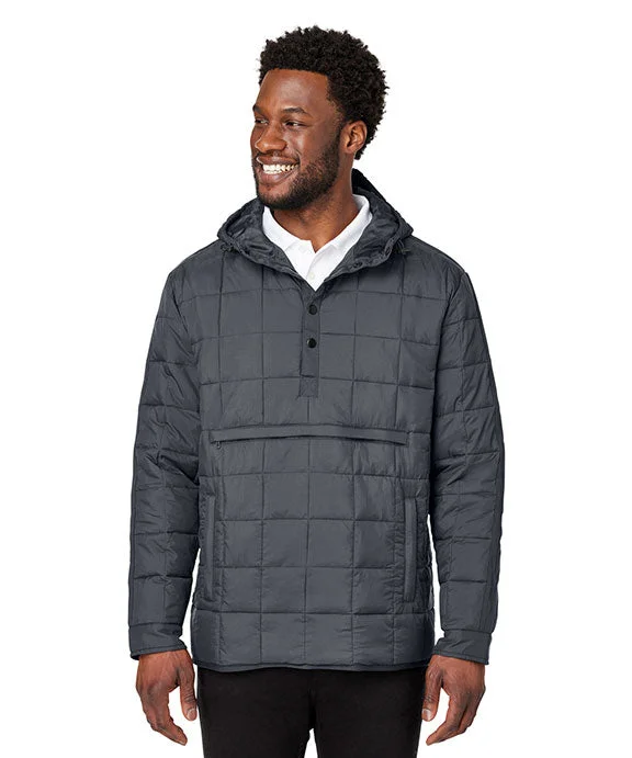 NE722 - North End Unisex Aura Packable Anorak | Carbon