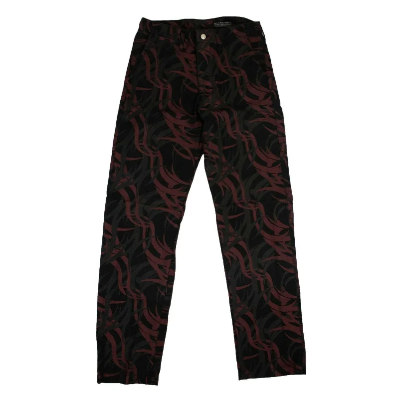 SIBERIA HILLS Black 'Hazzard Camo' Pants