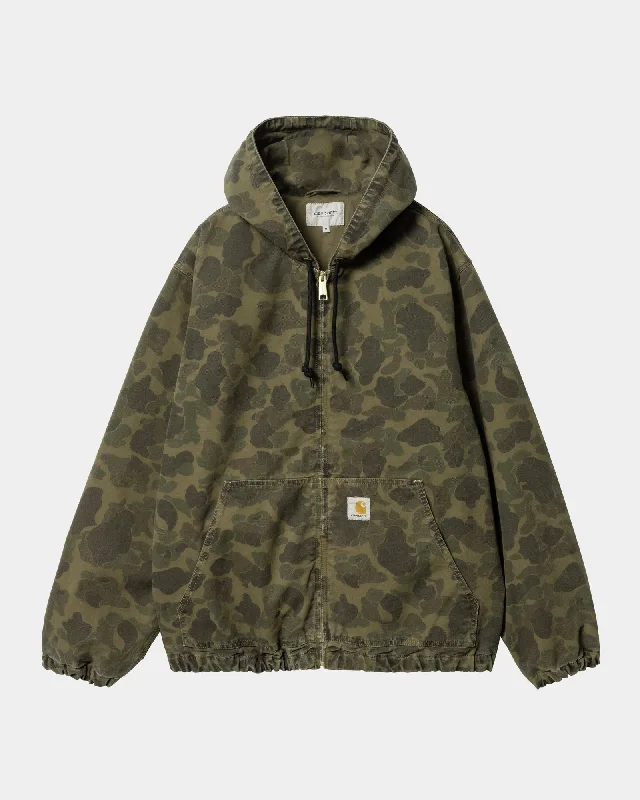 OG Duck Camo Active Jacket | Green / Office Green (garment dyed)