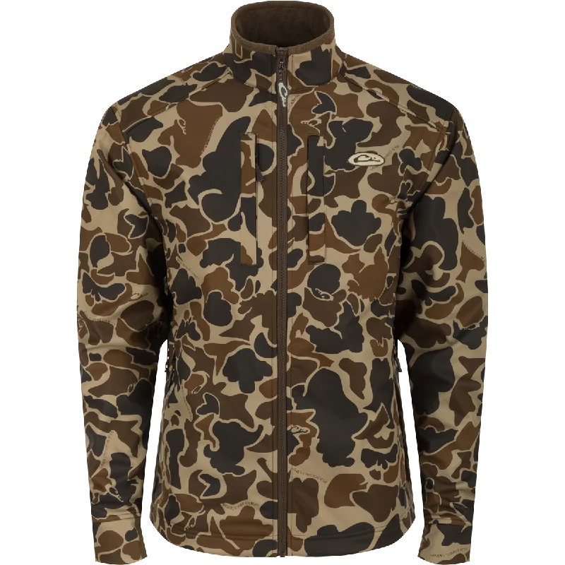 Camo Windproof Softshell Jacket