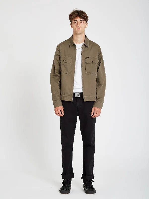 Central Drive Jacket - Tarmac Brown