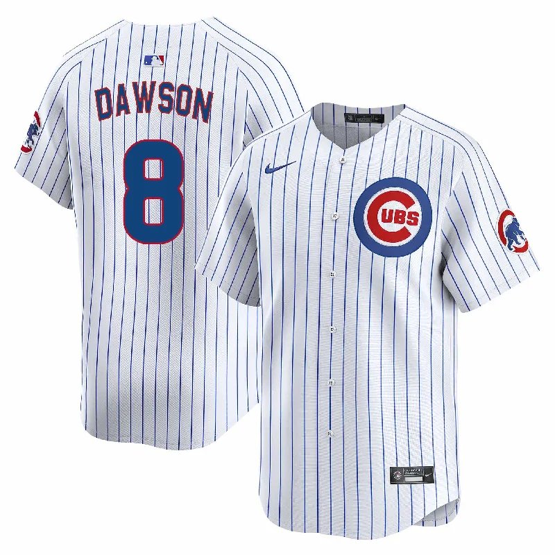 Chicago Cubs Andre Dawson Nike Home Vapor Limited Jersey W/ Authentic Lettering