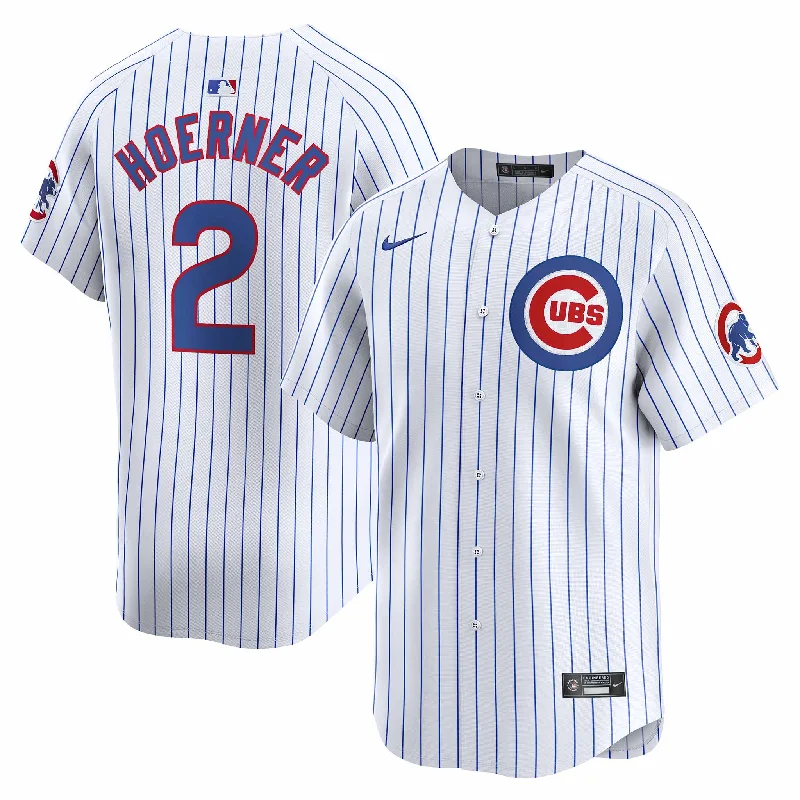 Chicago Cubs Nico Hoerner Nike Home Vapor Limited Jersey