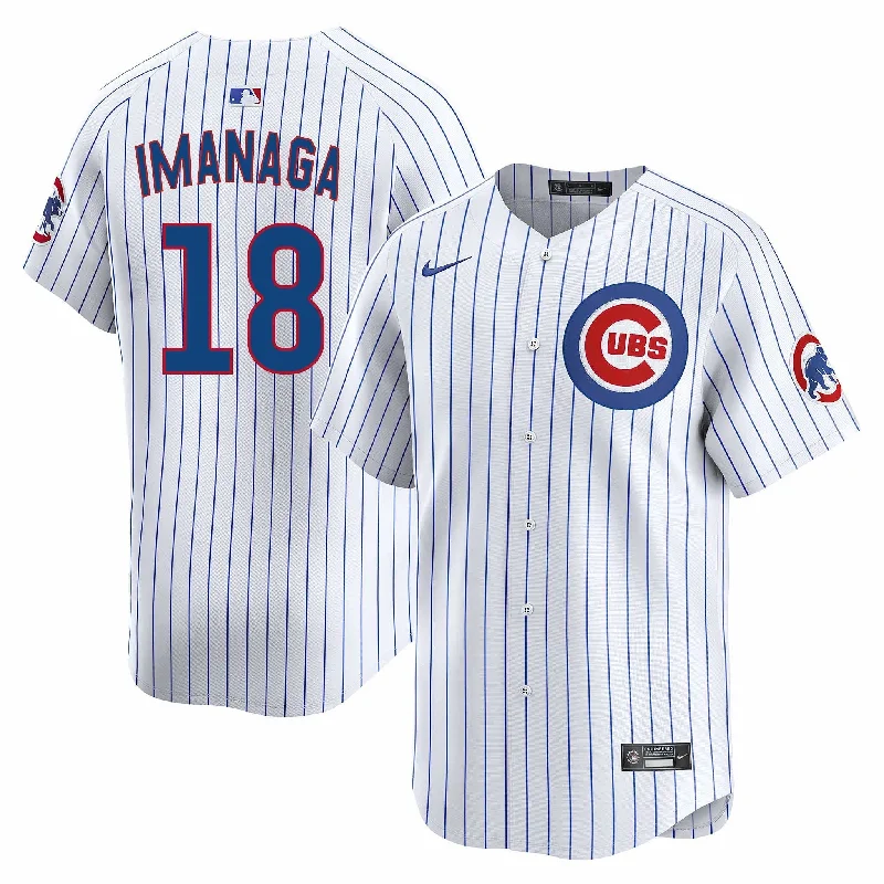 Chicago Cubs Shota Imanaga Nike Home Vapor Replica Jersey With Authentic Lettering