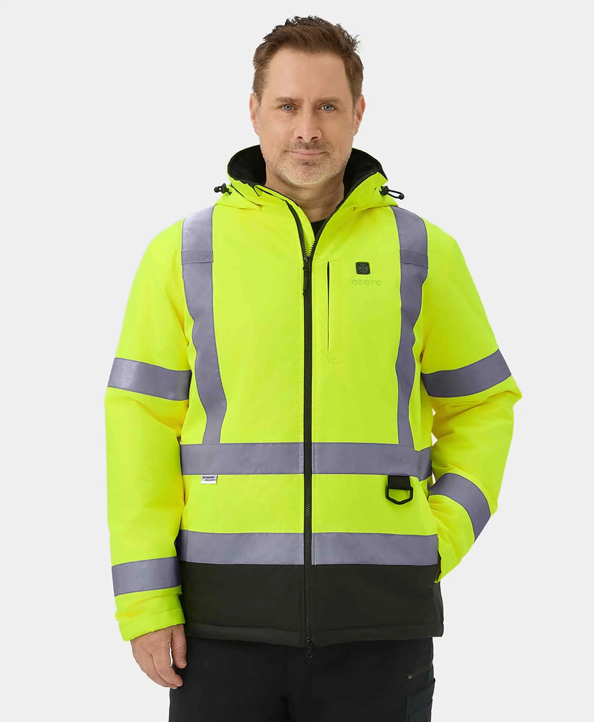 Flagstaff Men's Heated High-Visibility Jacket