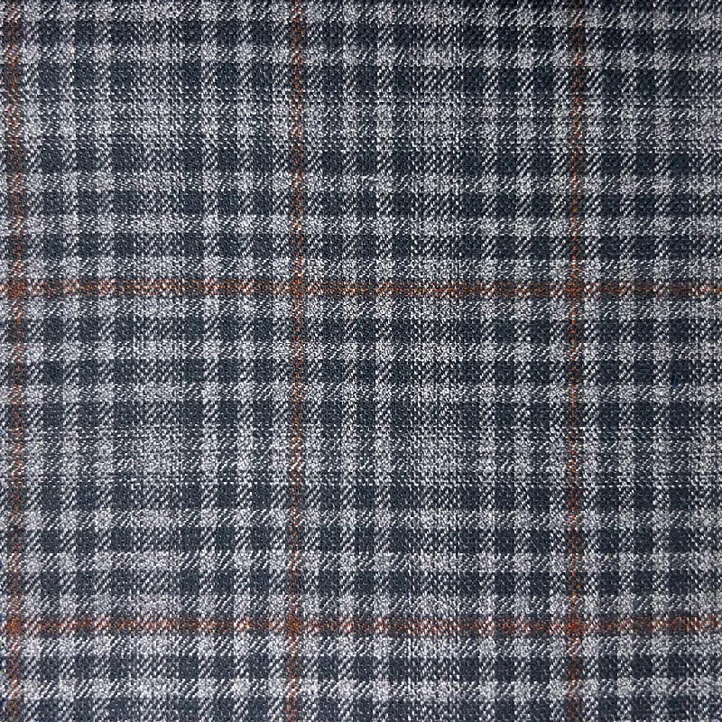 Grey With Brown Windowpane