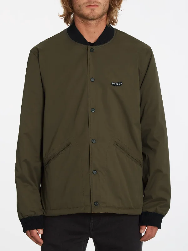 Lookster Jacket (Reversible) - SERVICE GREEN