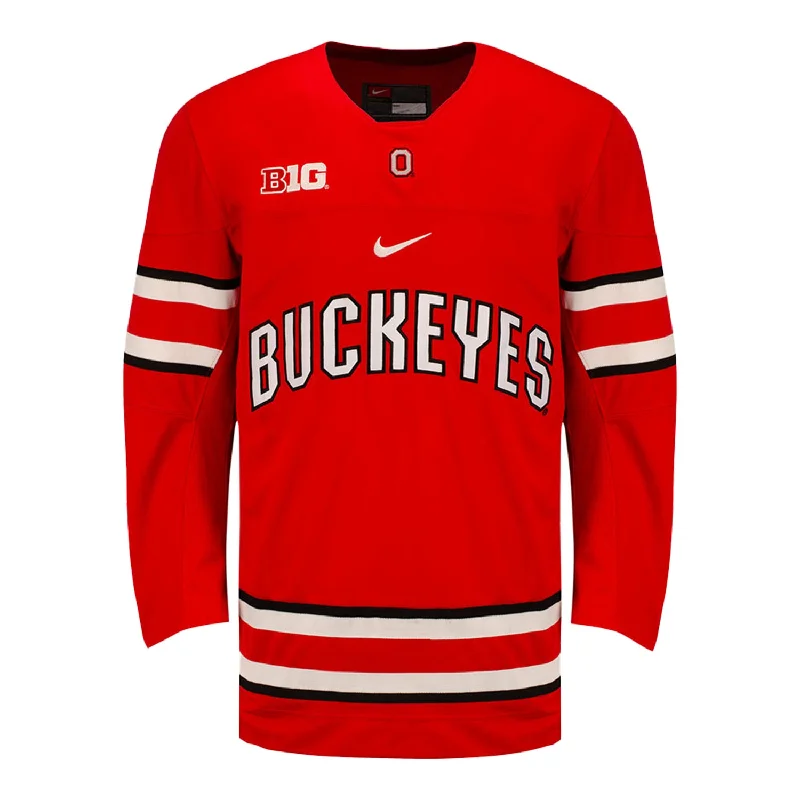 Ohio State Buckeyes Nike Hockey Jersey