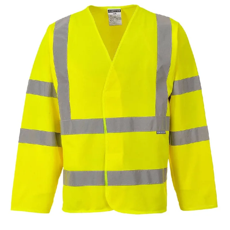 Portwest C473 Hi-Vis Band and Brace Long Sleeve Vest Jacket