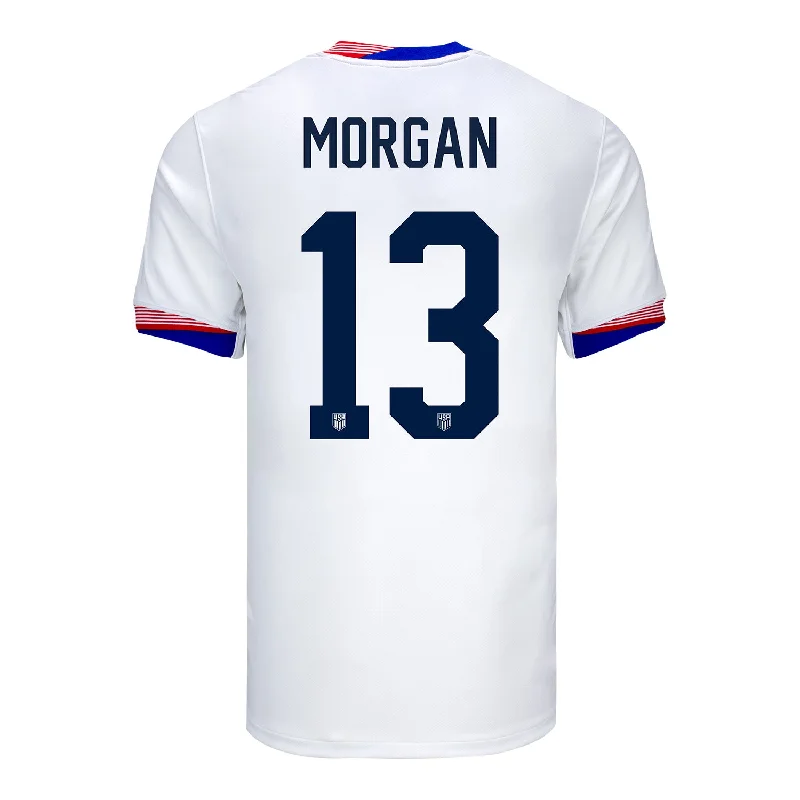 Men's Nike USWNT 2024 American Classic Home Morgan 13 Stadium Jersey