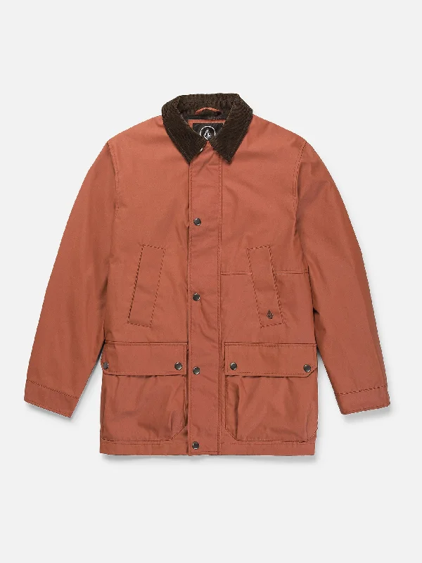 V Ent Fat Tony Jacket - RUST