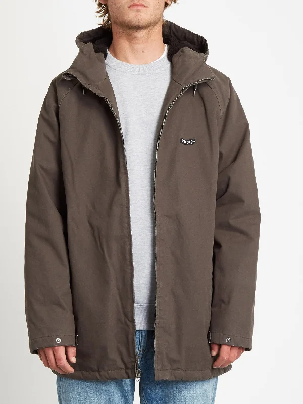 Volster Parka Jacket - LEAD