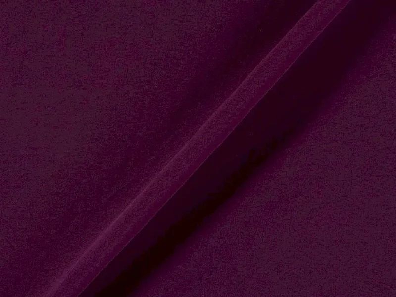 Wine Plain Polyester Georgette Fabric