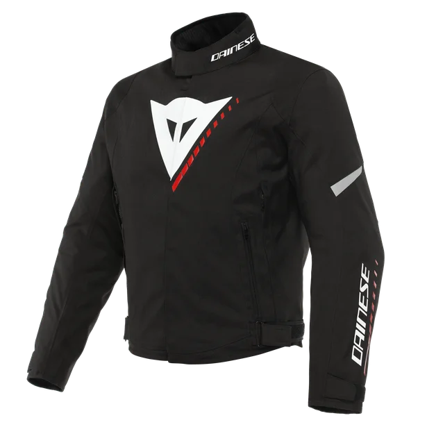 BLOUSON DAINESE VELOCE D-DRY NOIR BLANC ROUGE