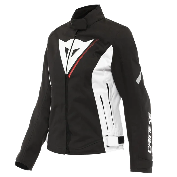 BLOUSON DAINESE VELOCE LADY D-DRY NOIR BLANC ROUGE