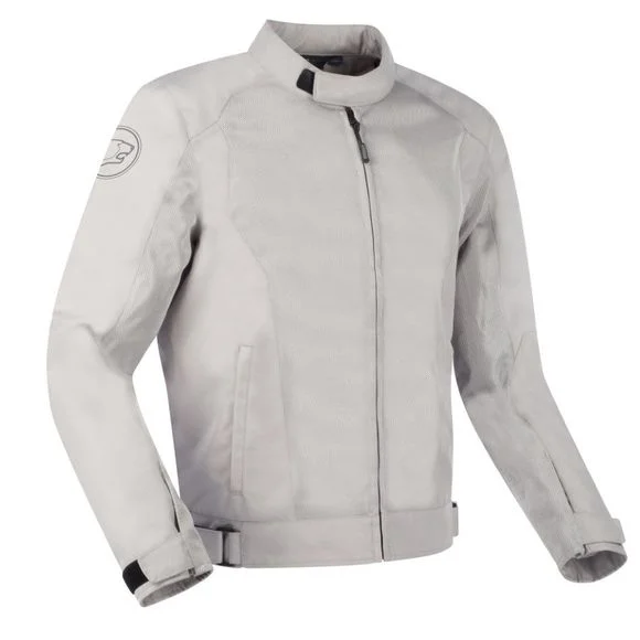 BLOUSON ETE HOMME BERING NELSON ARGENT