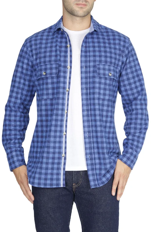 Blue Check Original Sweater Shirt