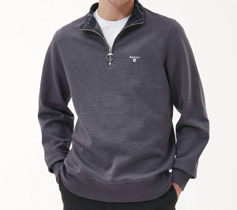 Bradbury 1/4 Zip In Grey