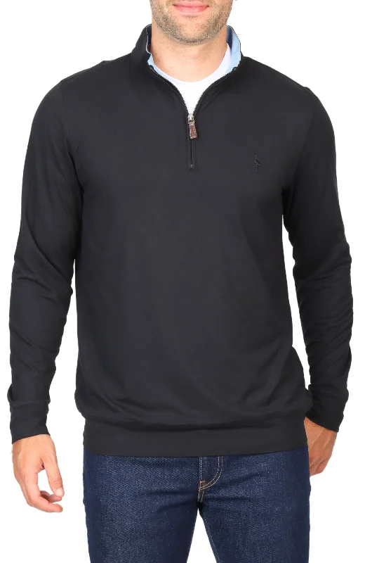 Brushed Melange Quarter-Zip