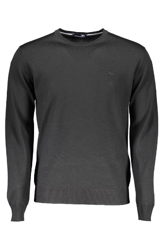 Harmont & Blaine Elegant Crew Neck Wool Sweater in Men's