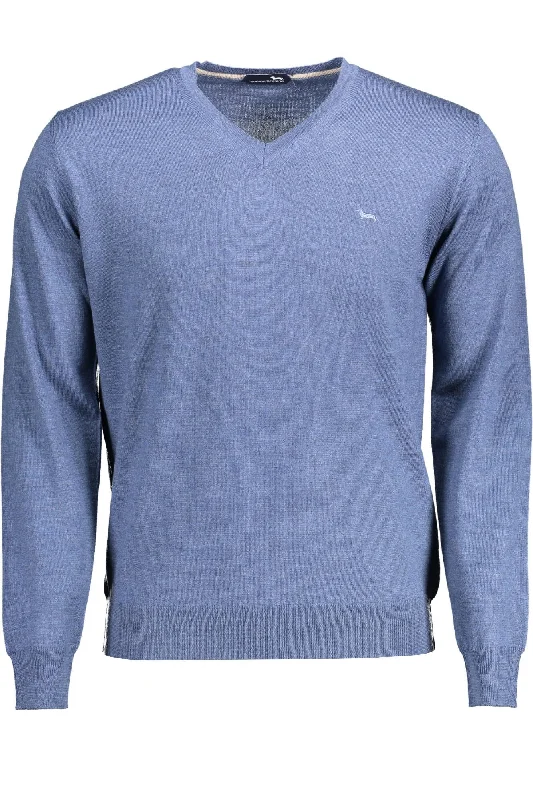 Harmont & Blaine Elegant V-Neck Wool Sweater in Men's