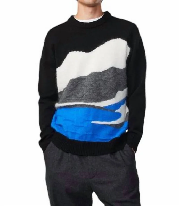 Jason Sweater In Black Multi