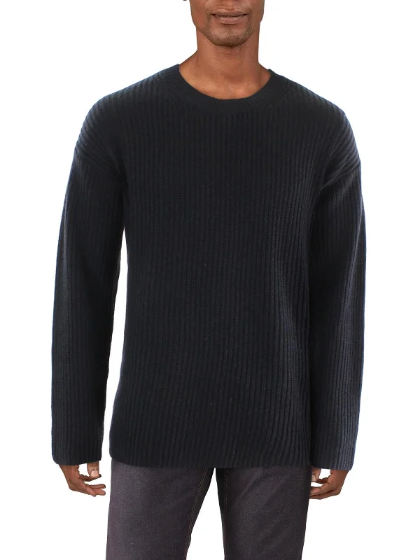 Mens Wool Pullover Sweater