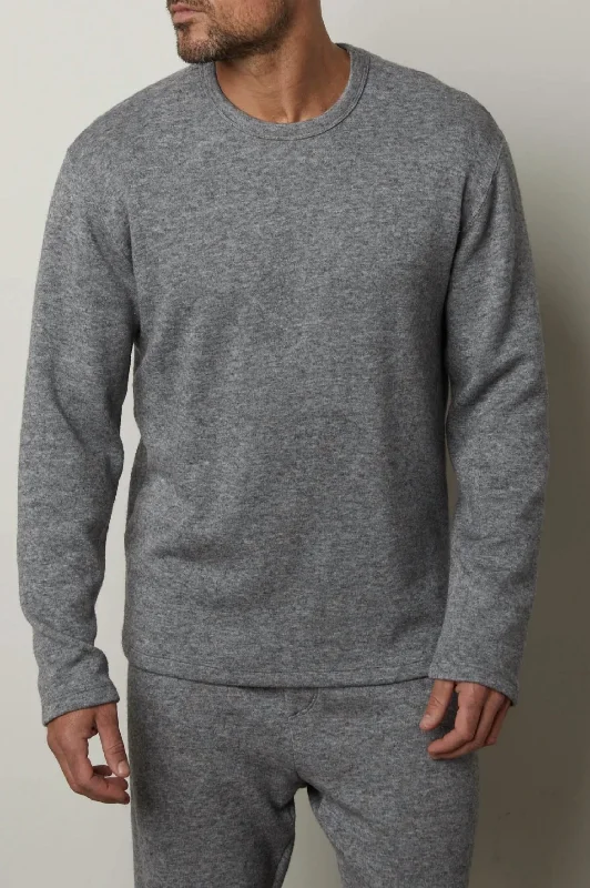 Remington Pullover In Heather Grey