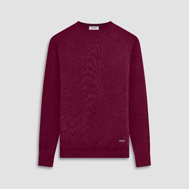 Scott Crew Neck Super Merino Sweater