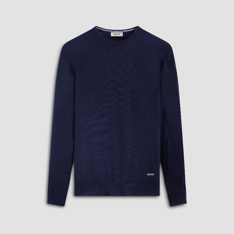 Scott Crew Neck Super Merino Sweater