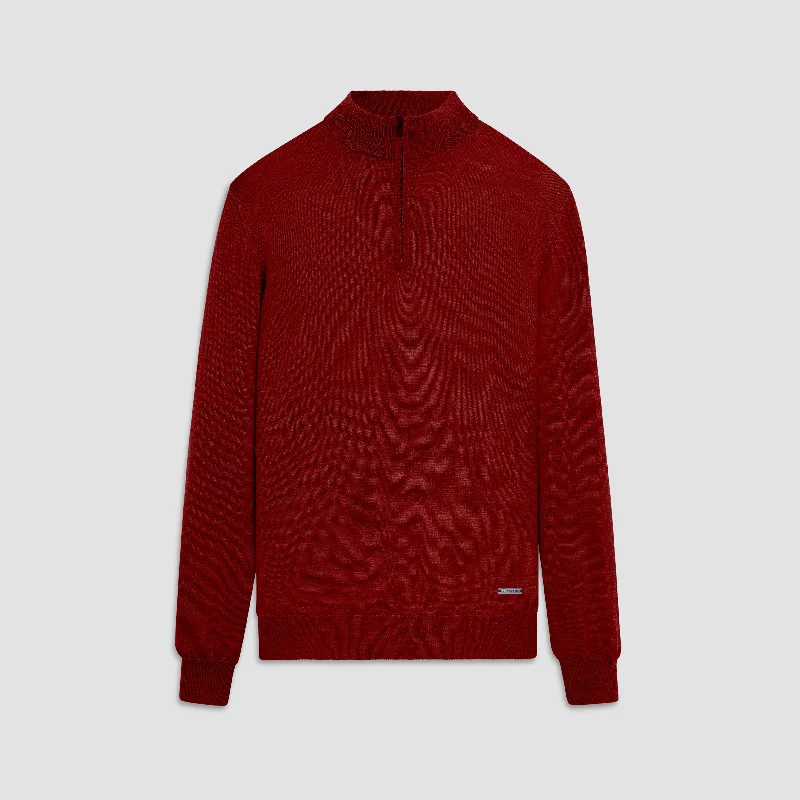 Spencer Quarter-Zip Super Merino Sweater