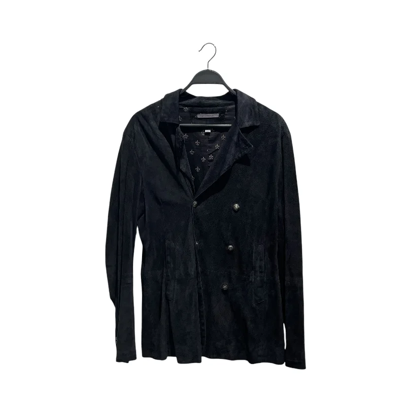 john varvatos/Peacoat/50/Suede/BLK/