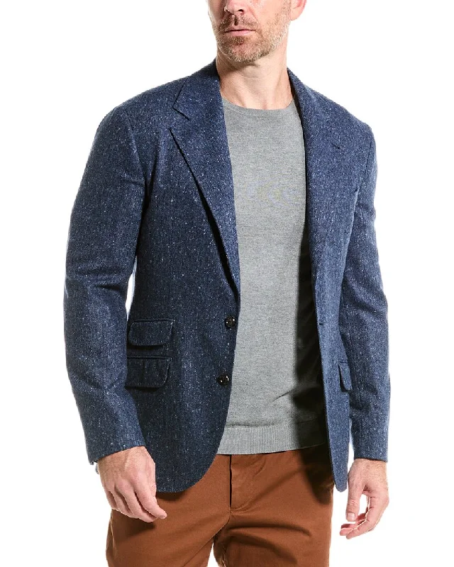 Brunello Cucinelli Wool & Cashmere-Blend Jacket