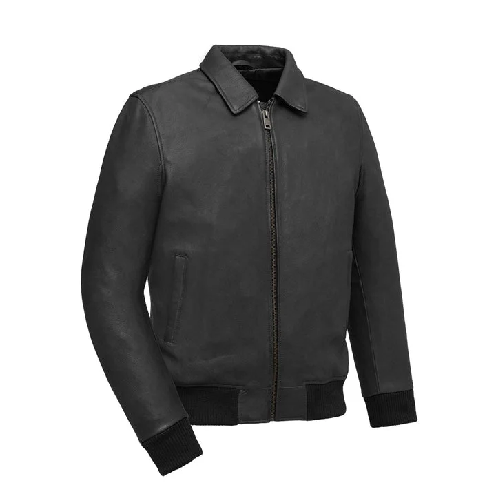 Moto Bomber Leather Jacket