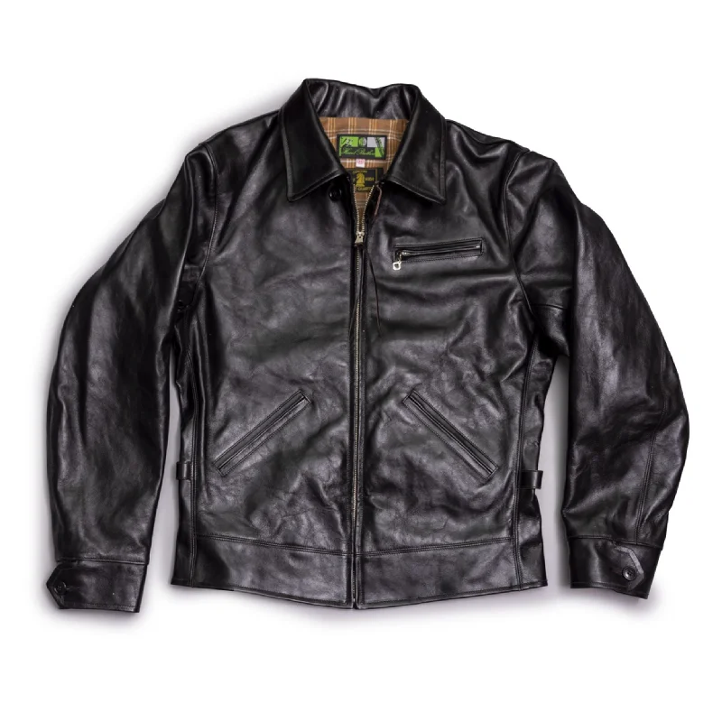 The Imperial - Black Shinki Horsehide Pigment Finish