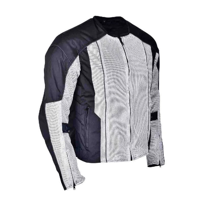 VL1627B Advanced 3-Season Mesh/Textile CE Armor Motorcycle Jacket